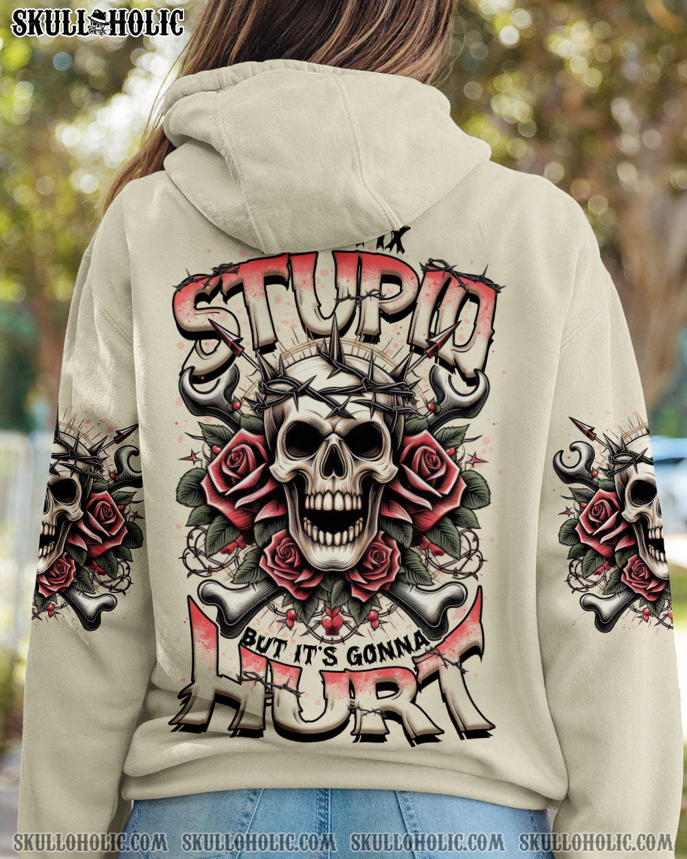 BLISSCORNERS I CAN FIX STUPID BUT IT'S GONNA HURT ALL OVER PRINT