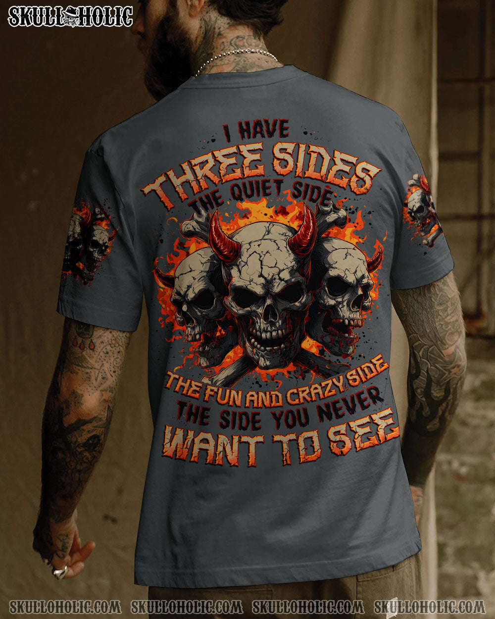 BLISSCORNERS I HAVE THREE SIDES ALL OVER PRINT