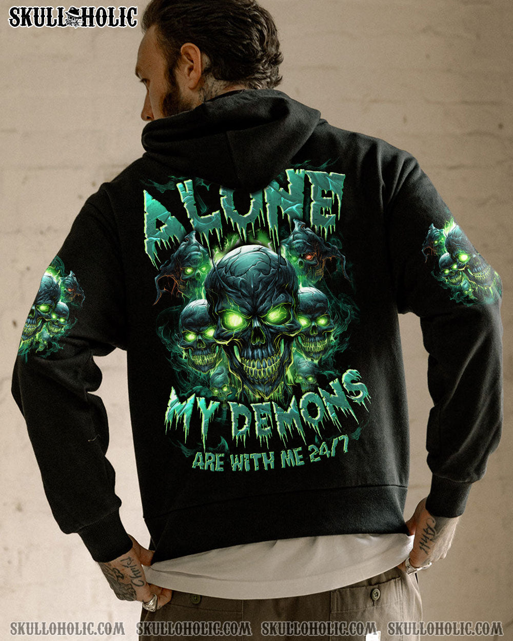 BLISSCORNERS I'M NEVER ALONE ALL OVER PRINT