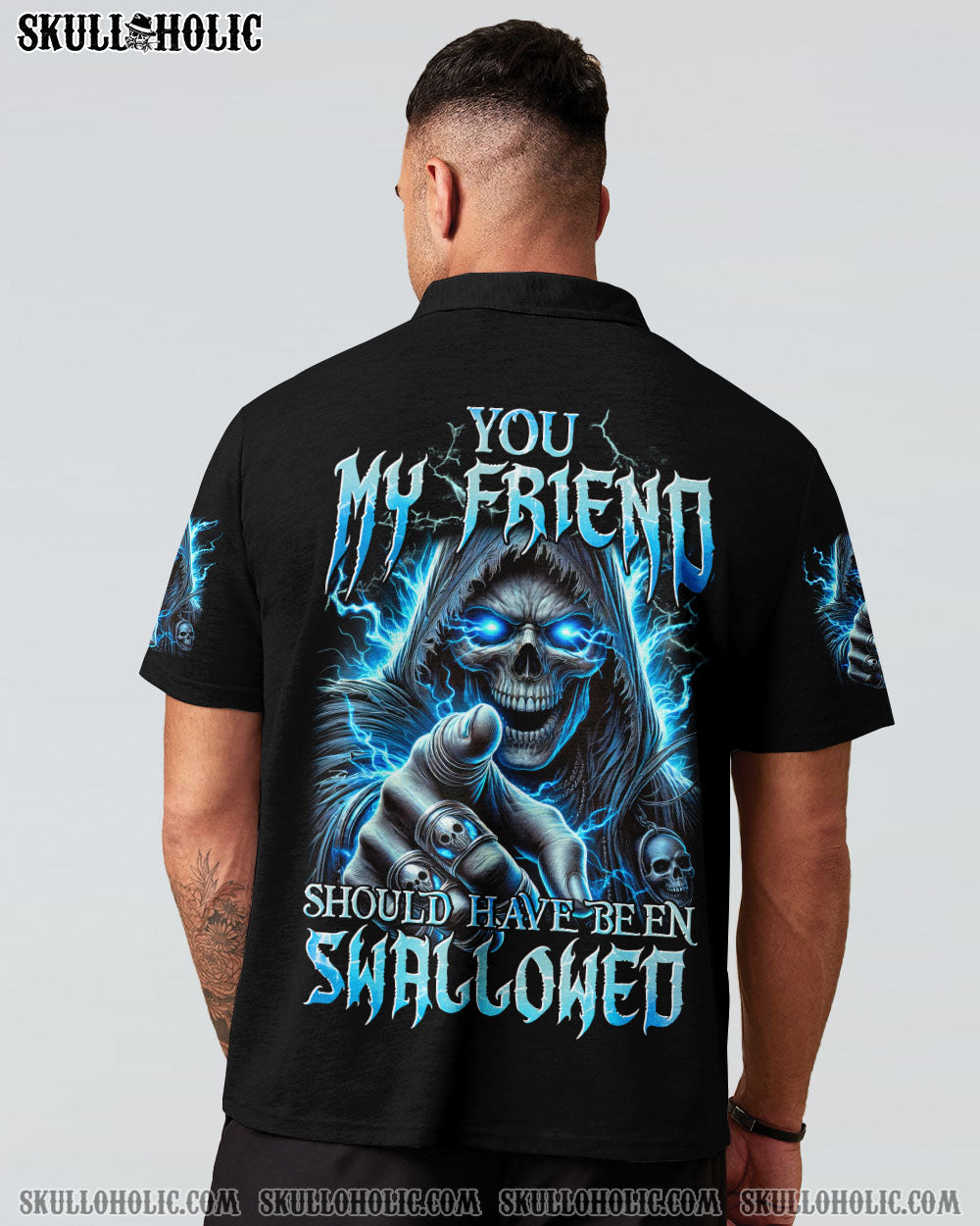 BLISSCORNERS YOU MY FRIEND SHOULD HAVE BEEN SWALLOWED ALL OVER PRINT