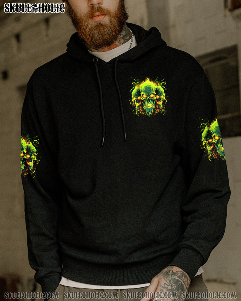 BLISSCORNERS LOYALTY MAKES YOU FAMILY SKULL ALL OVER PRINT