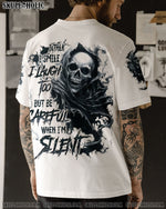 BLISSCORNERS BE CAREFUL WHEN I M SILENT ALL OVER PRINT