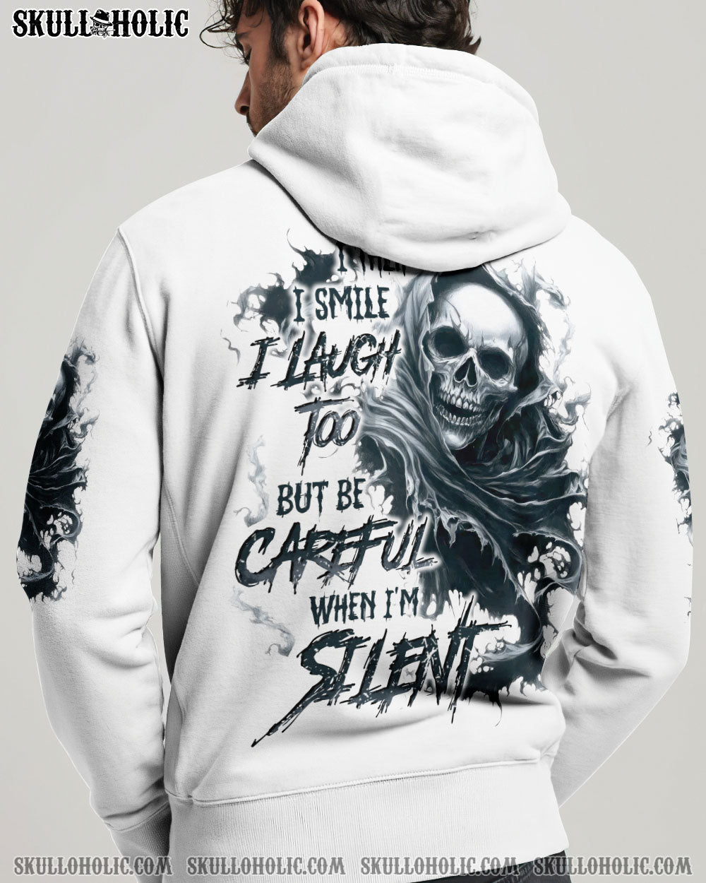 BLISSCORNERS BE CAREFUL WHEN I M SILENT ALL OVER PRINT