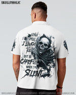 BLISSCORNERS BE CAREFUL WHEN I M SILENT ALL OVER PRINT