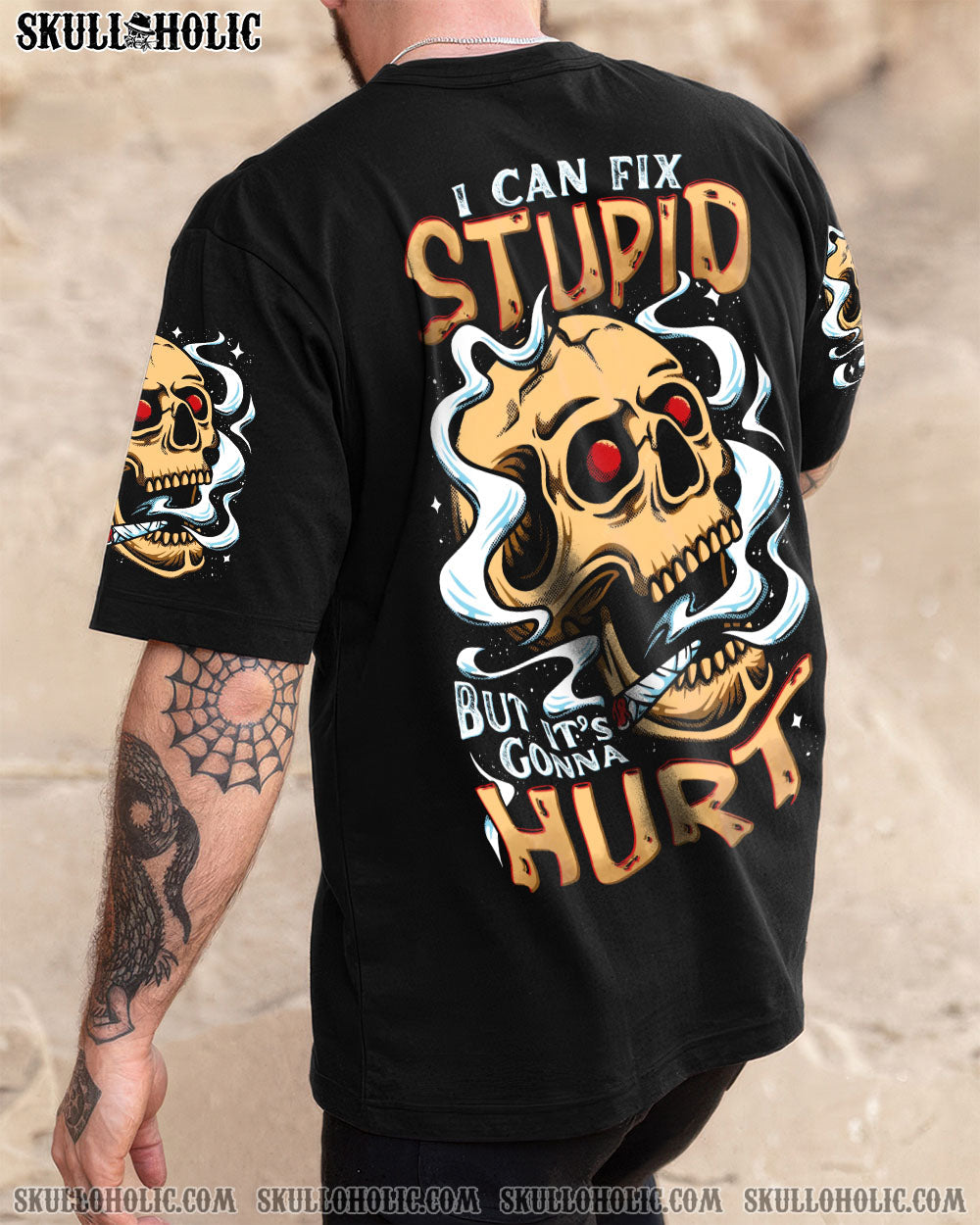 BLISSCORNERS I CAN FIX STUPID BUT IT'S GONNA HURT ALL OVER PRINT