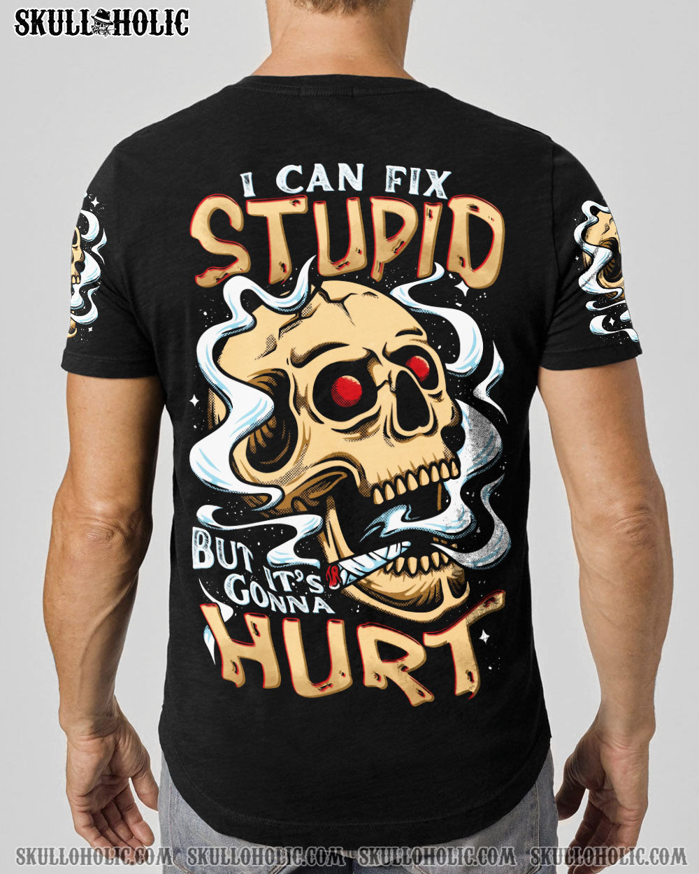 BLISSCORNERS I CAN FIX STUPID BUT IT'S GONNA HURT ALL OVER PRINT