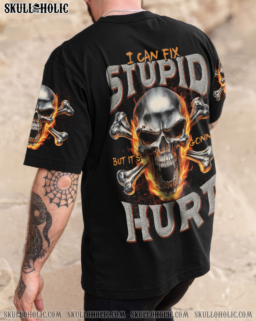 BLISSCORNERS I CAN FIX STUPID BUT IT'S GONNA HURT ALL OVER PRINT