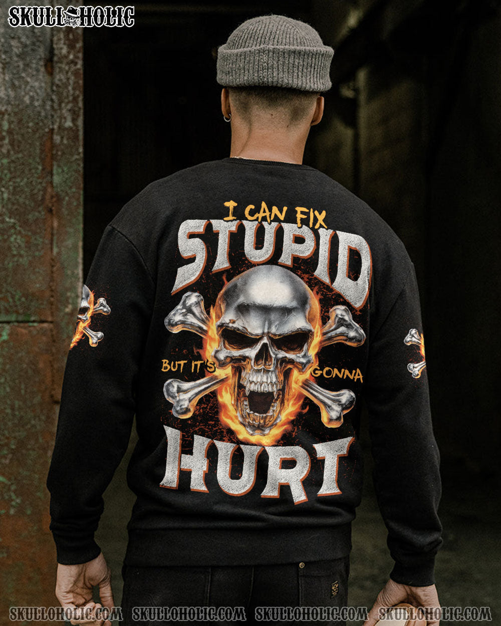 BLISSCORNERS I CAN FIX STUPID BUT IT'S GONNA HURT ALL OVER PRINT