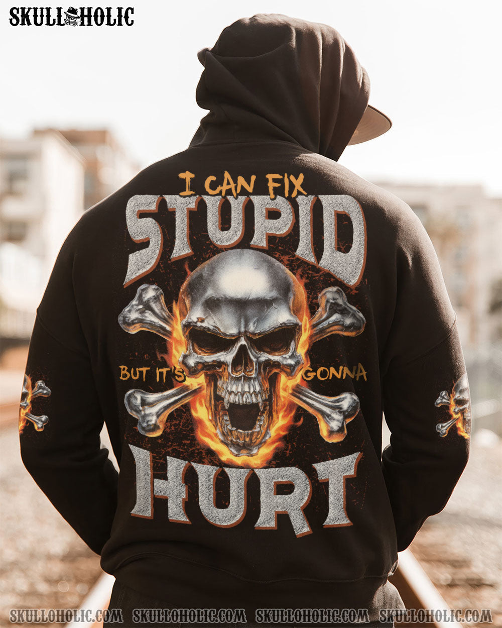 BLISSCORNERS I CAN FIX STUPID BUT IT'S GONNA HURT ALL OVER PRINT