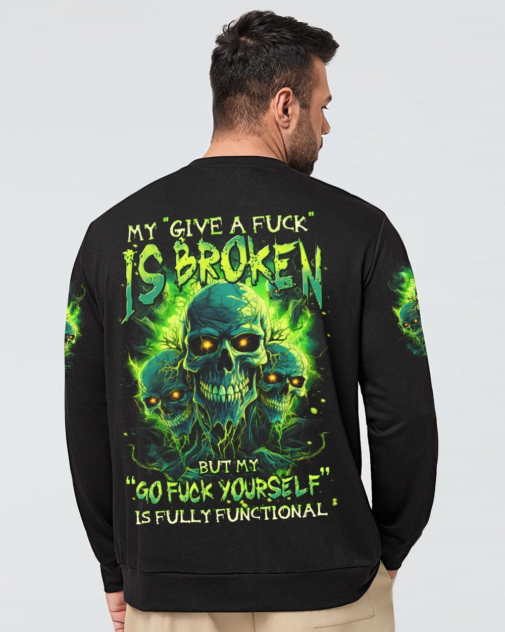 BLISSCORNERS MY GIVE A F IS BROKEN ALL OVER PRINT
