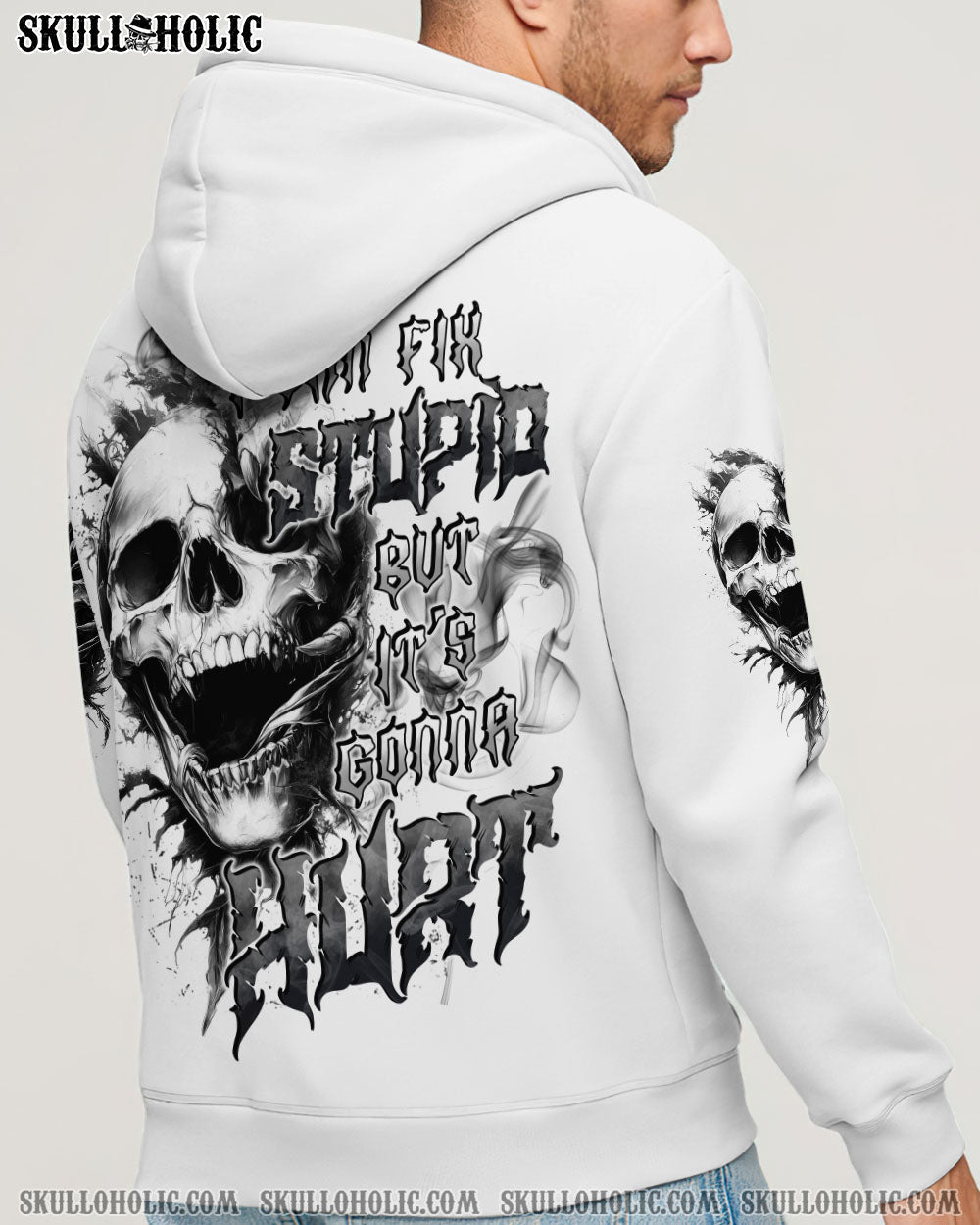 BLISSCORNERS I CAN FIX STUPID BUT IT'S GONNA HURT ALL OVER PRINT