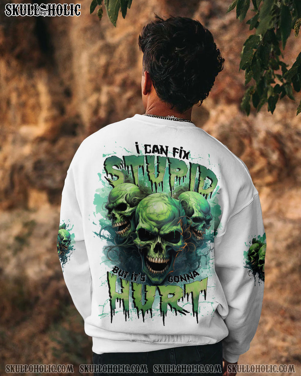BLISSCORNERS I CAN FIX STUPID BUT IT'S GONNA HURT ALL OVER PRINT
