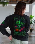 BLISSCORNERS A WEE BIT WICKED SKULL HALLOWEEN ALL OVER PRINT