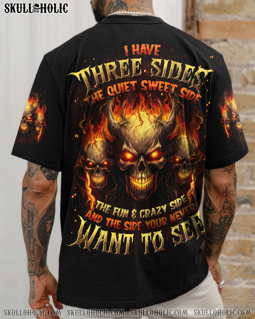 BLISSCORNERS I HAVE THREE SIDES ALL OVER PRINT