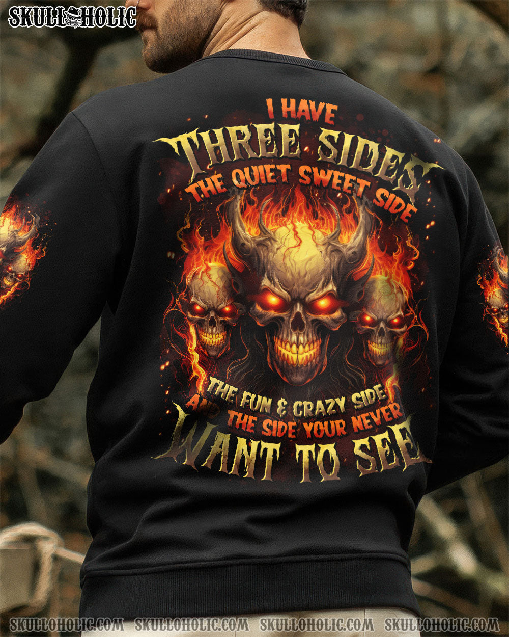 BLISSCORNERS I HAVE THREE SIDES ALL OVER PRINT