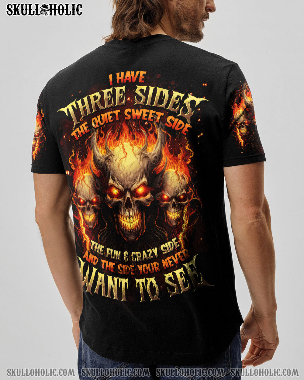 BLISSCORNERS I HAVE THREE SIDES ALL OVER PRINT