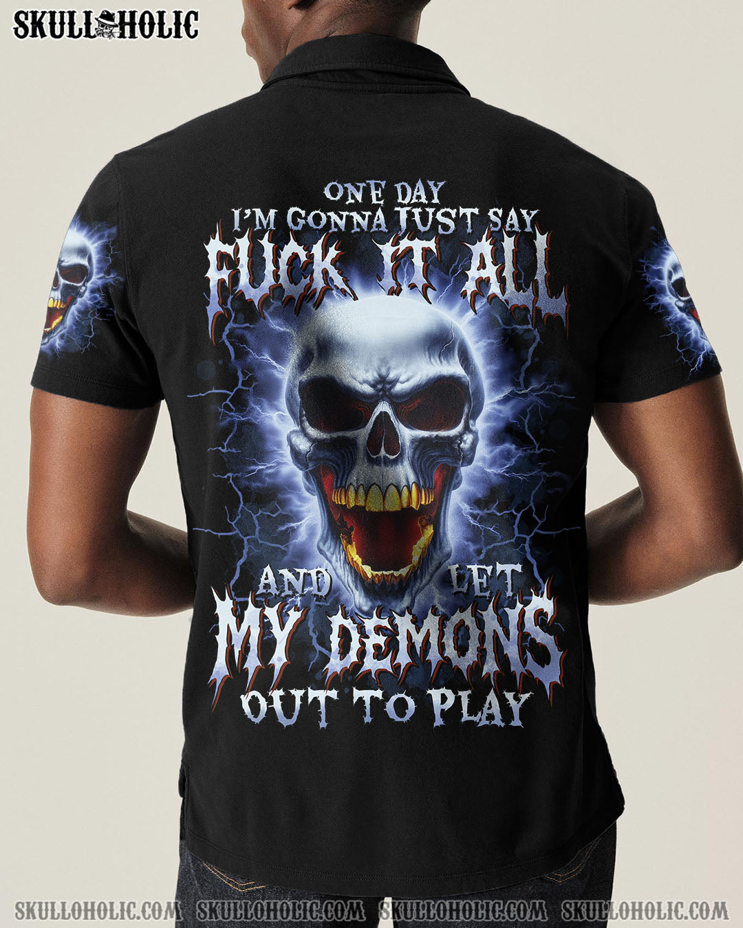 BLISSCORNERS LET MY DEMONS OUT TO PLAY ALL OVER PRINT