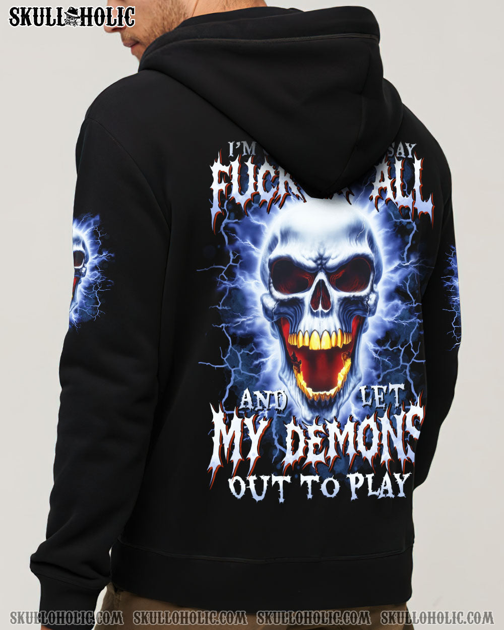 BLISSCORNERS LET MY DEMONS OUT TO PLAY ALL OVER PRINT