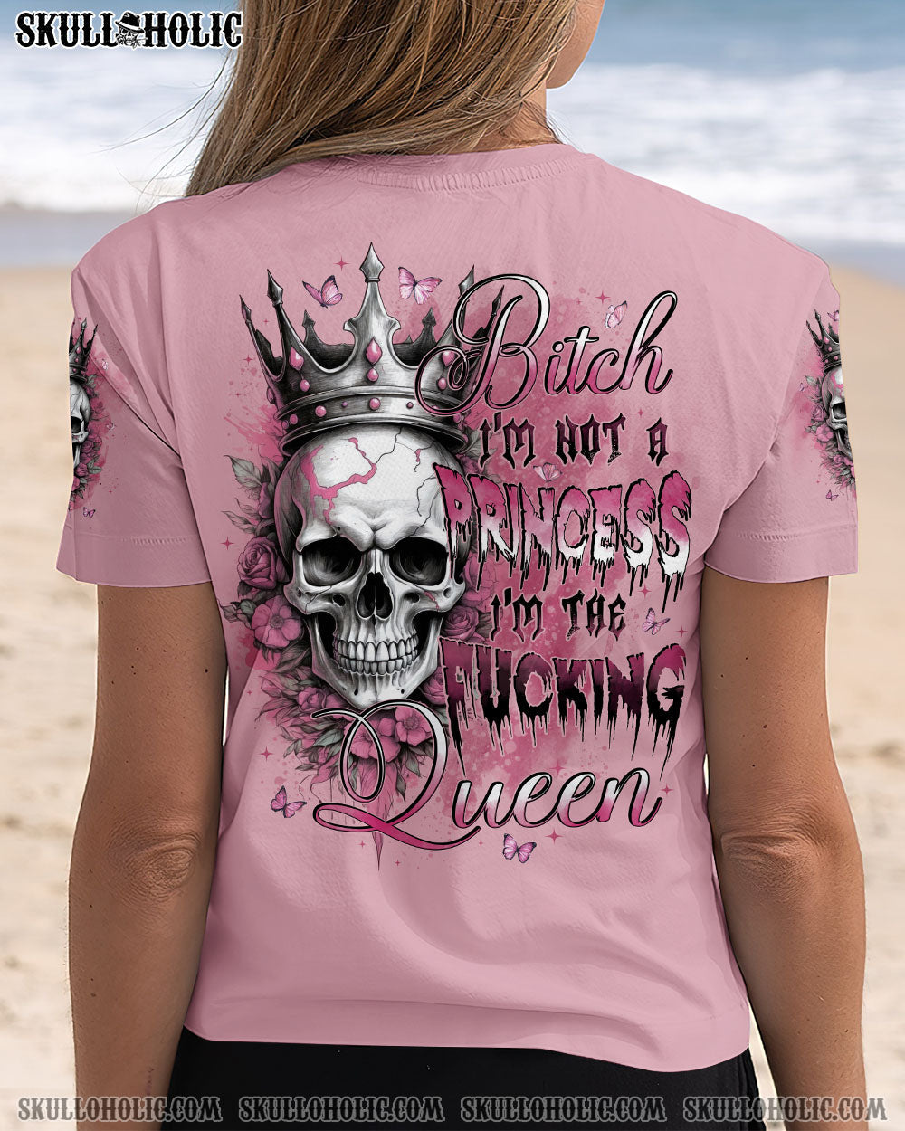 BLISSCORNERS I'M NOT A PRINCESS ALL OVER PRINT