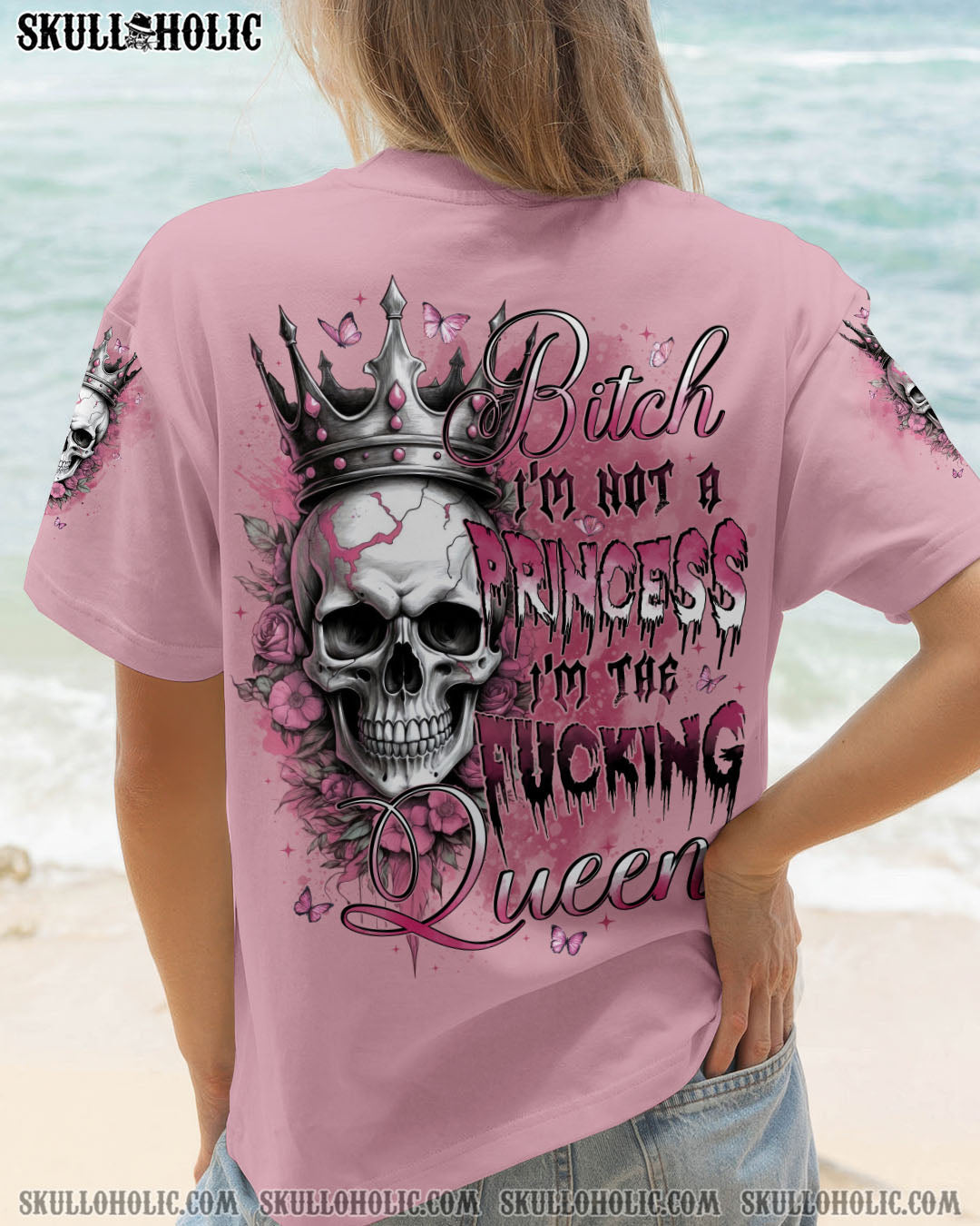 BLISSCORNERS I'M NOT A PRINCESS ALL OVER PRINT