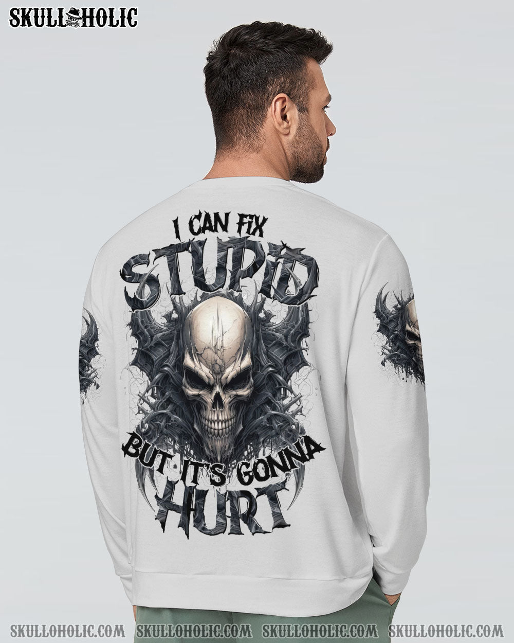 BLISSCORNERS I CAN FIX STUPID BUT IT'S GONNA HURT ALL OVER PRINT