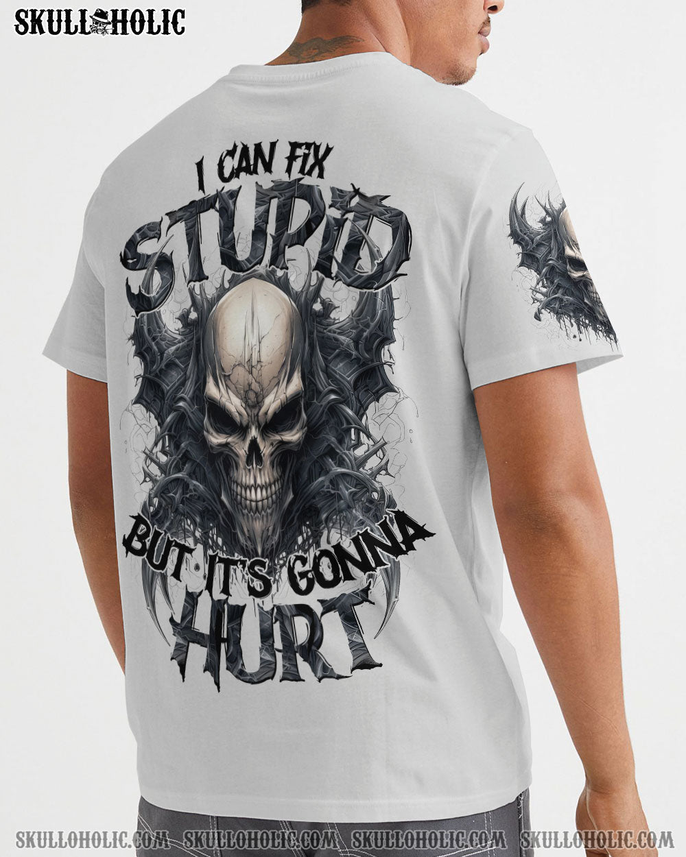 BLISSCORNERS I CAN FIX STUPID BUT IT'S GONNA HURT ALL OVER PRINT