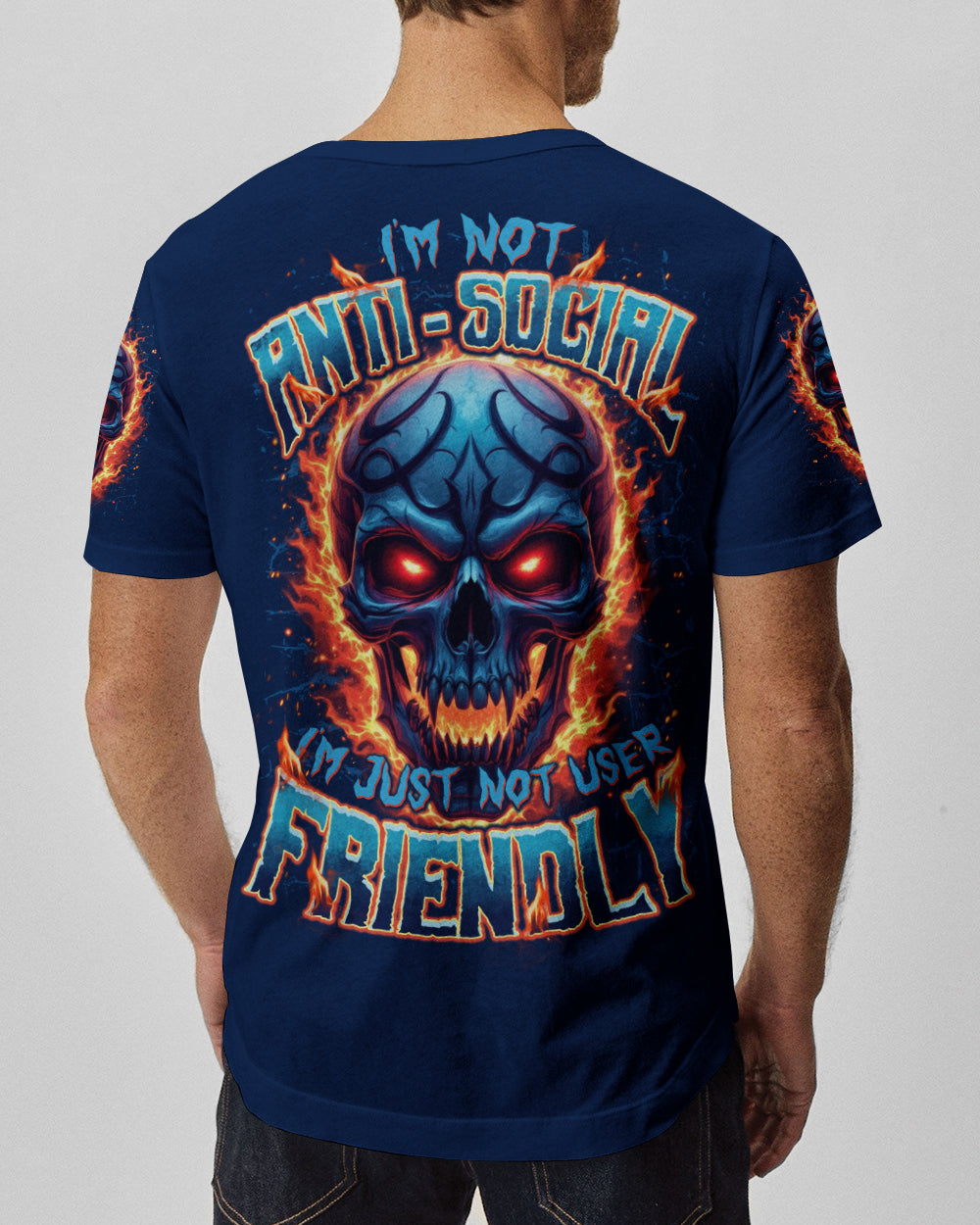 BLISSCORNERS I’M NOT ANTI SOCIAL ALL OVER PRINT