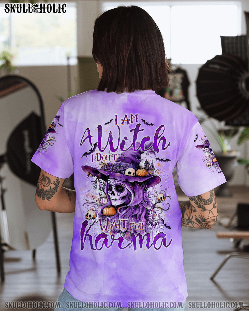 BLISSCORNERS I AM A WITCH HALLOWEEN ALL OVER PRINT