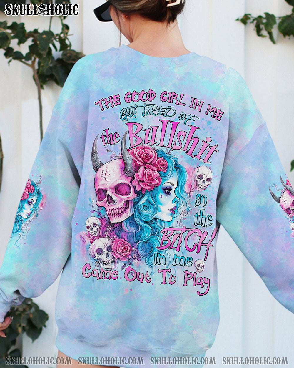 BLISSCORNERS THE GOOD GIRL IN ME AL OVER PRINT