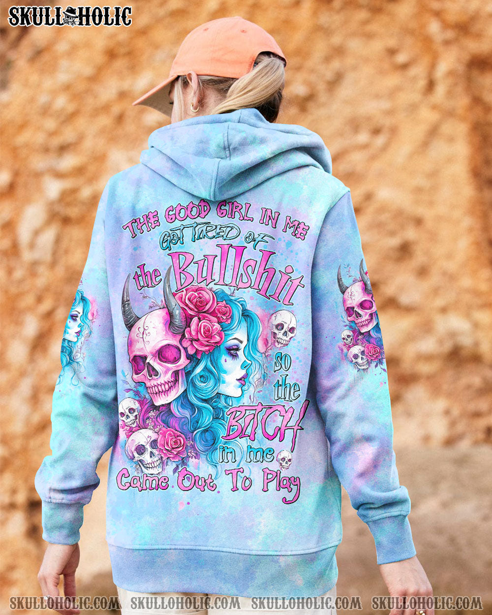 BLISSCORNERS THE GOOD GIRL IN ME AL OVER PRINT