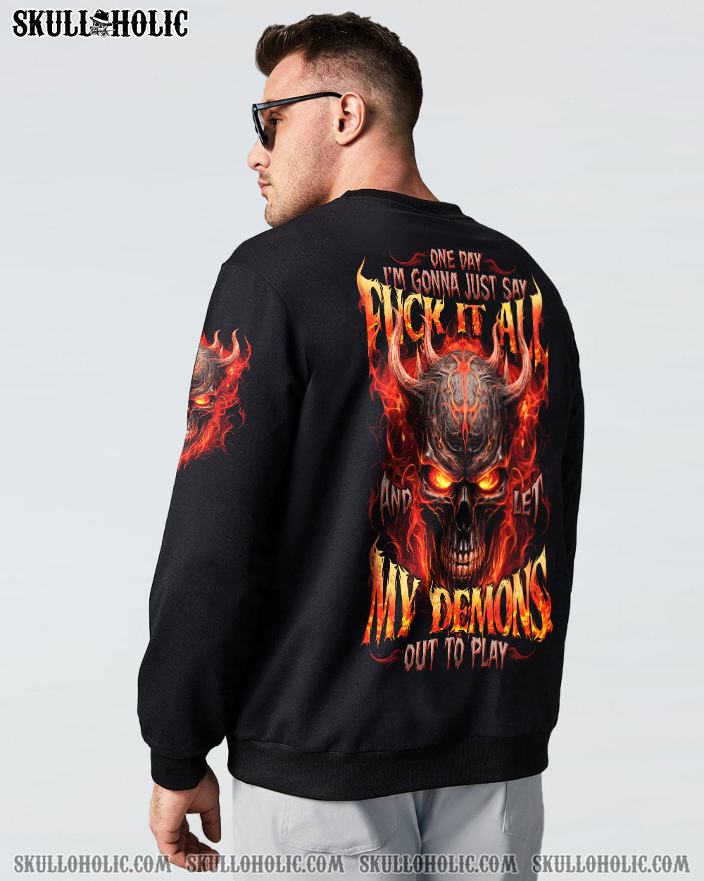 BLISSCORNERS LET MY DEMONS OUT TO PLAY ALL OVER PRINT