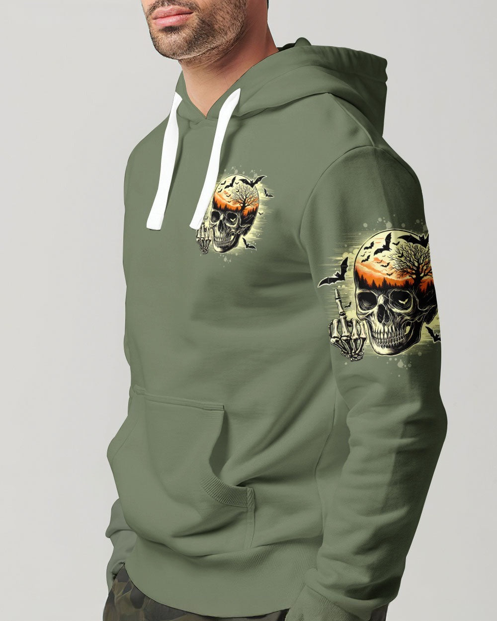 BLISSCORNERS WARNING I'M AN A SKULL ALL OVER PRINT