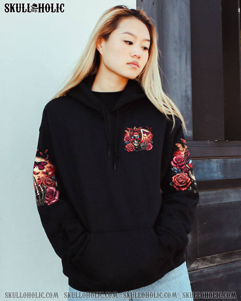 BLISSCORNERS I'M A B DON'T TRY ME MESSY BUN ALL OVER PRINT