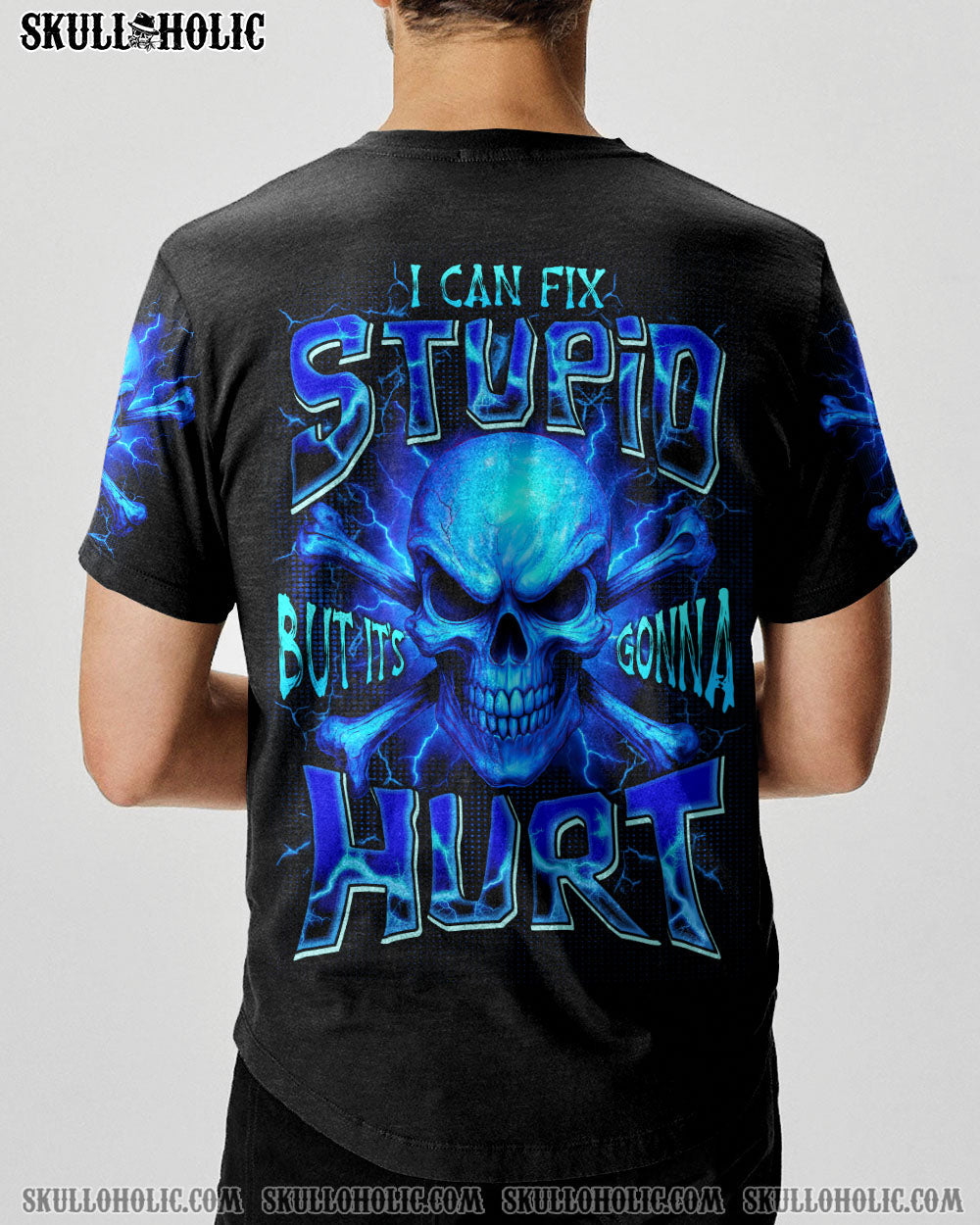 BLISSCORNERS I CAN FIX STUPID BUT IT'S GONNA HURT ALL OVER PRINT
