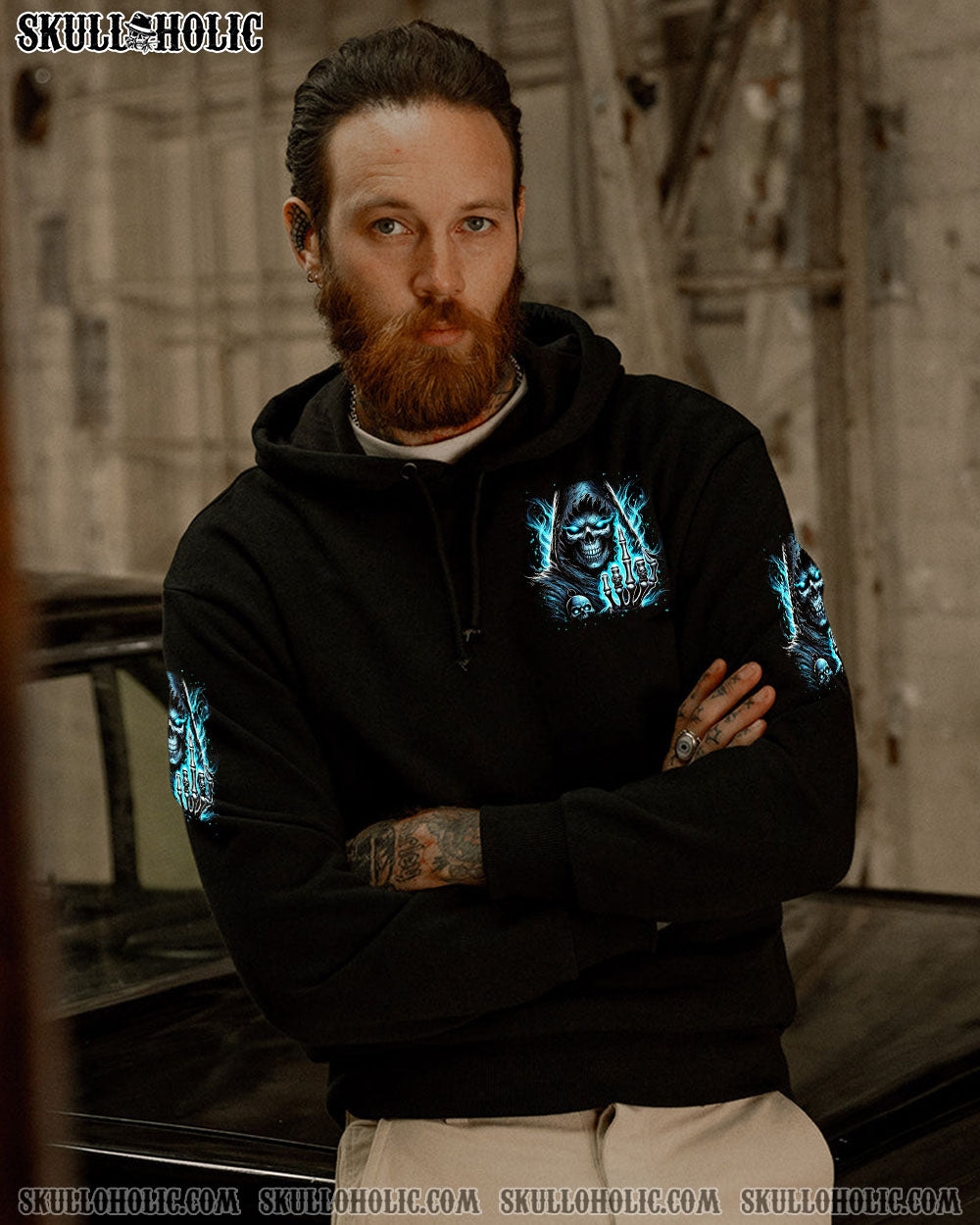 BLISSCORNERS STAY REAL STAY LOYAL SKULL ALL OVER PRINT