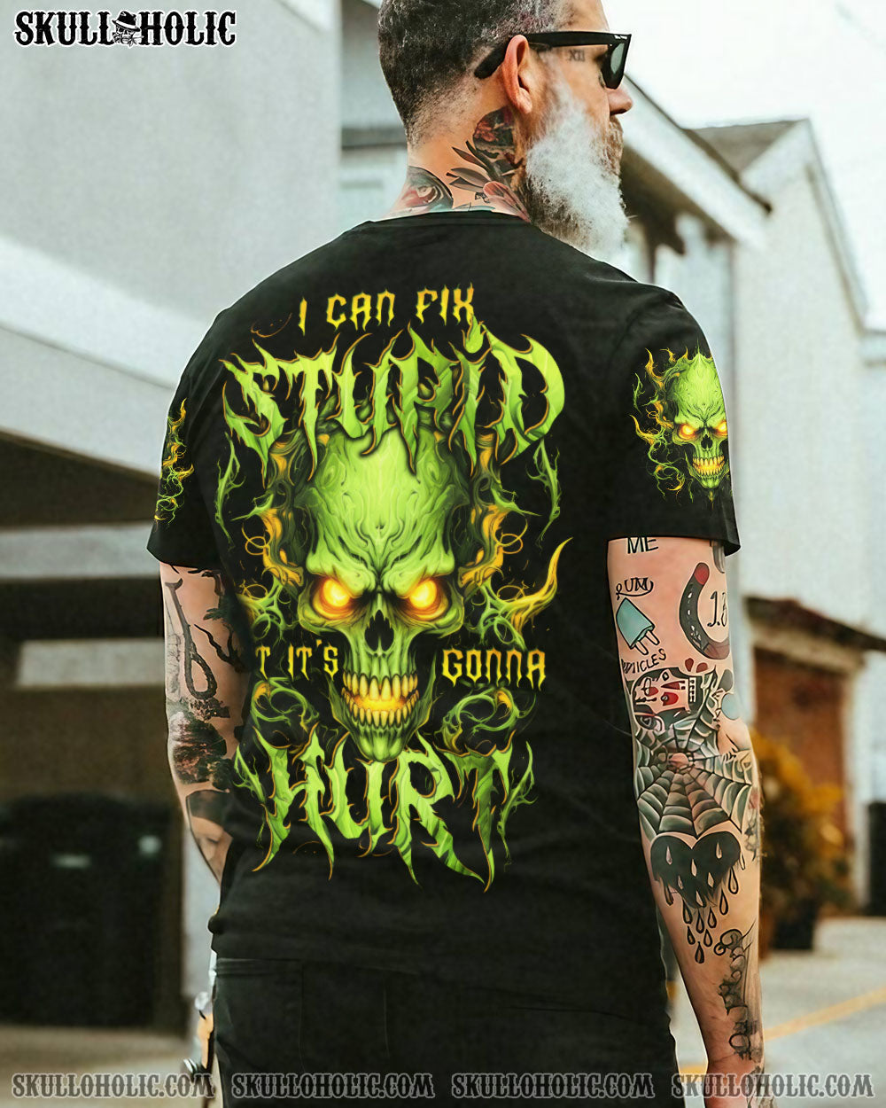 BLISSCORNERS I CAN FIX STUPID BUT IT'S GONNA HURT ALL OVER PRINT