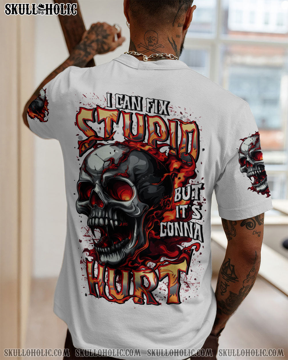 BLISSCORNERS I CAN FIX STUPID BUT IT'S GONNA HURT ALL OVER PRINT