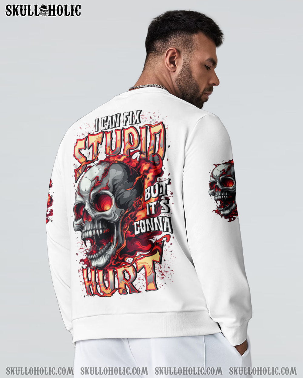BLISSCORNERS I CAN FIX STUPID BUT IT'S GONNA HURT ALL OVER PRINT