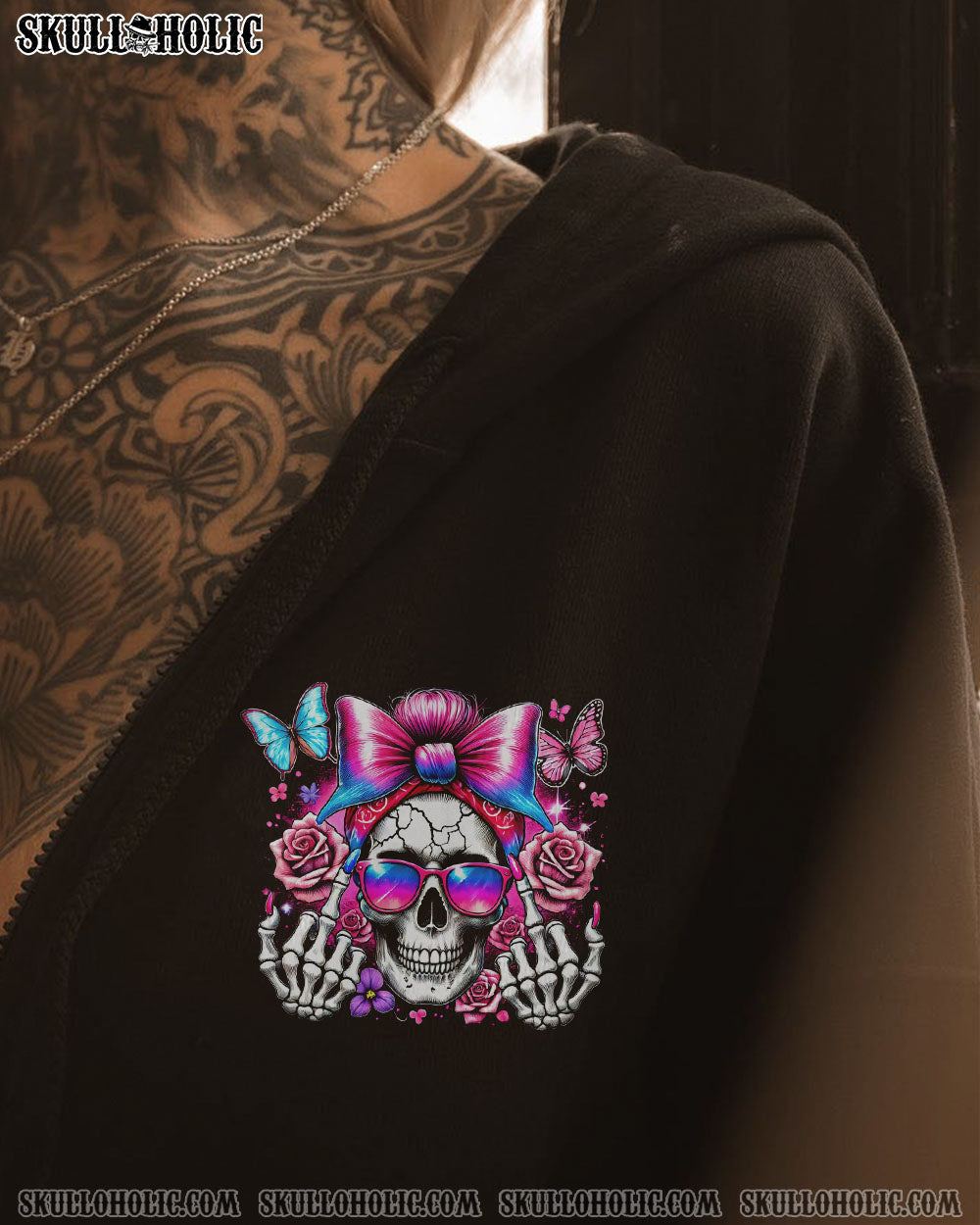 BLISSCORNERS I OWN THAT S LIKE A BOSS MESSY BUN ALL OVER PRINT