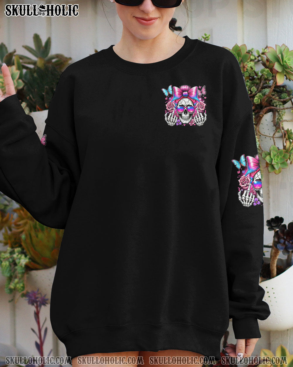 BLISSCORNERS I OWN THAT S LIKE A BOSS MESSY BUN ALL OVER PRINT