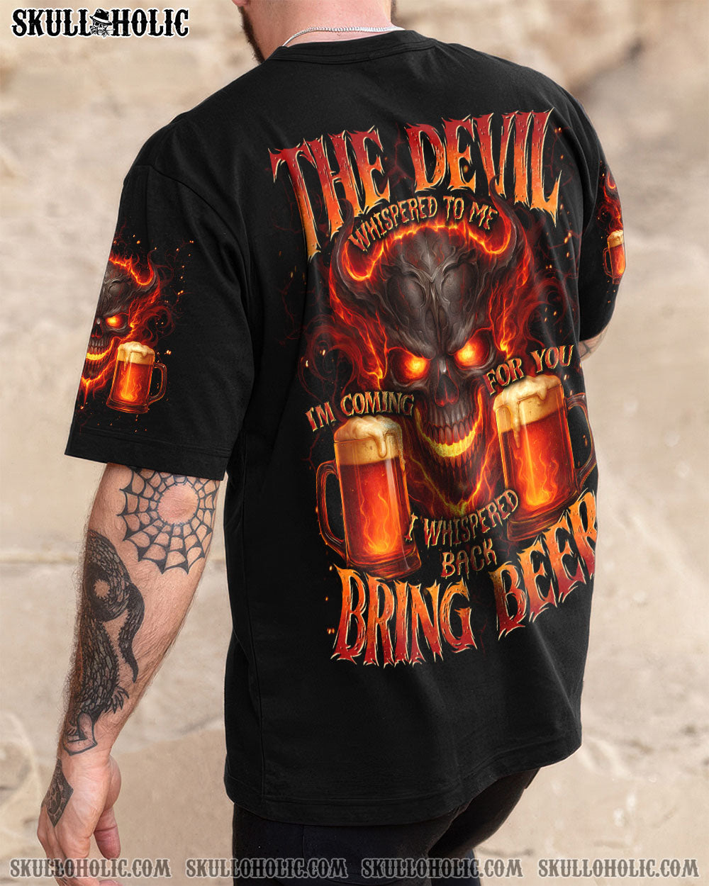BLISSCORNERS THE DEVIL WHISPERED TO ME ALL OVER PRINT