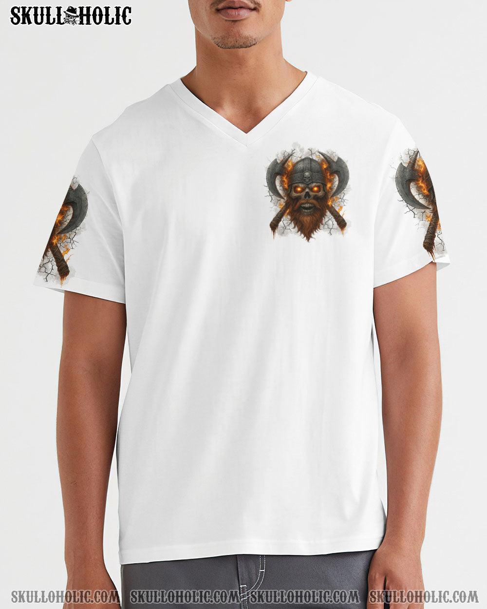 BLISSCORNERS I DON'T STOP WHEN I'M TIRED VIKING SKULL ALL OVER PRINT
