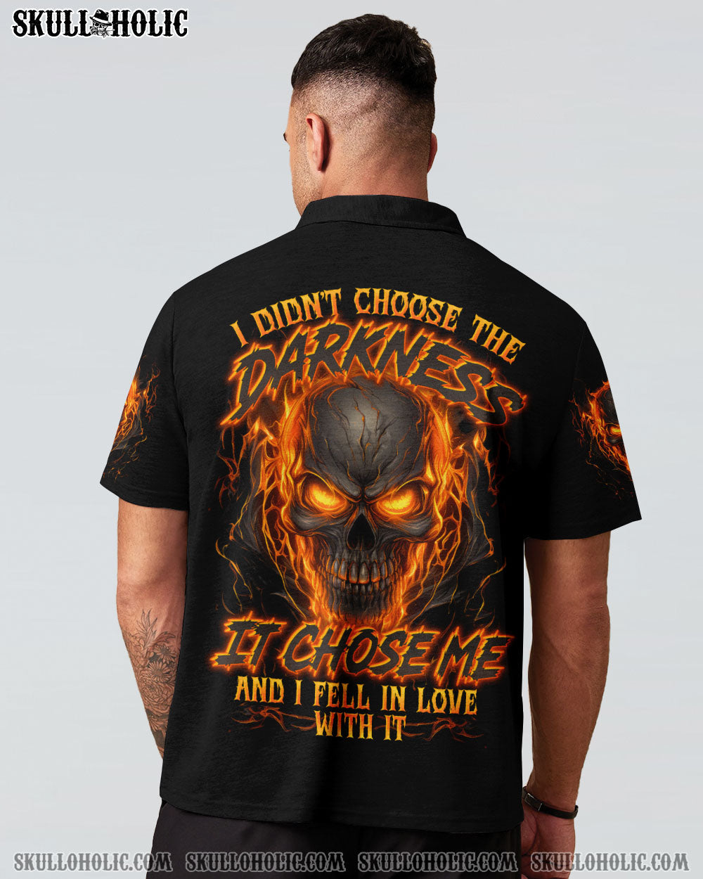 BLISSCORNERS THE DARKNESS CHOOSE ME SKULL ALL OVER PRINT