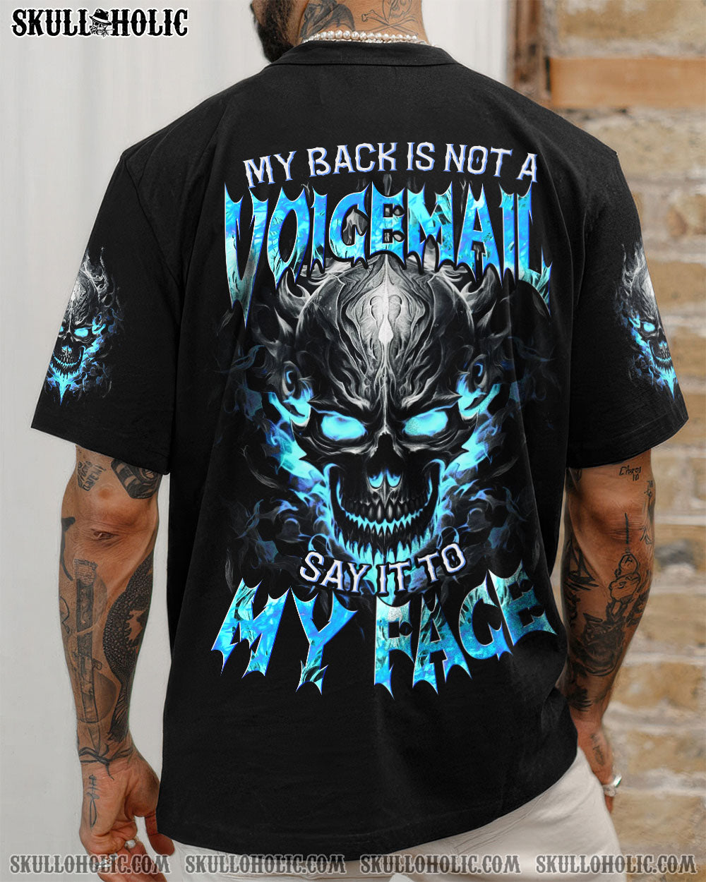BLISSCORNERS MY BACK IS NOT A VOICEMAIL ALL OVER PRINT