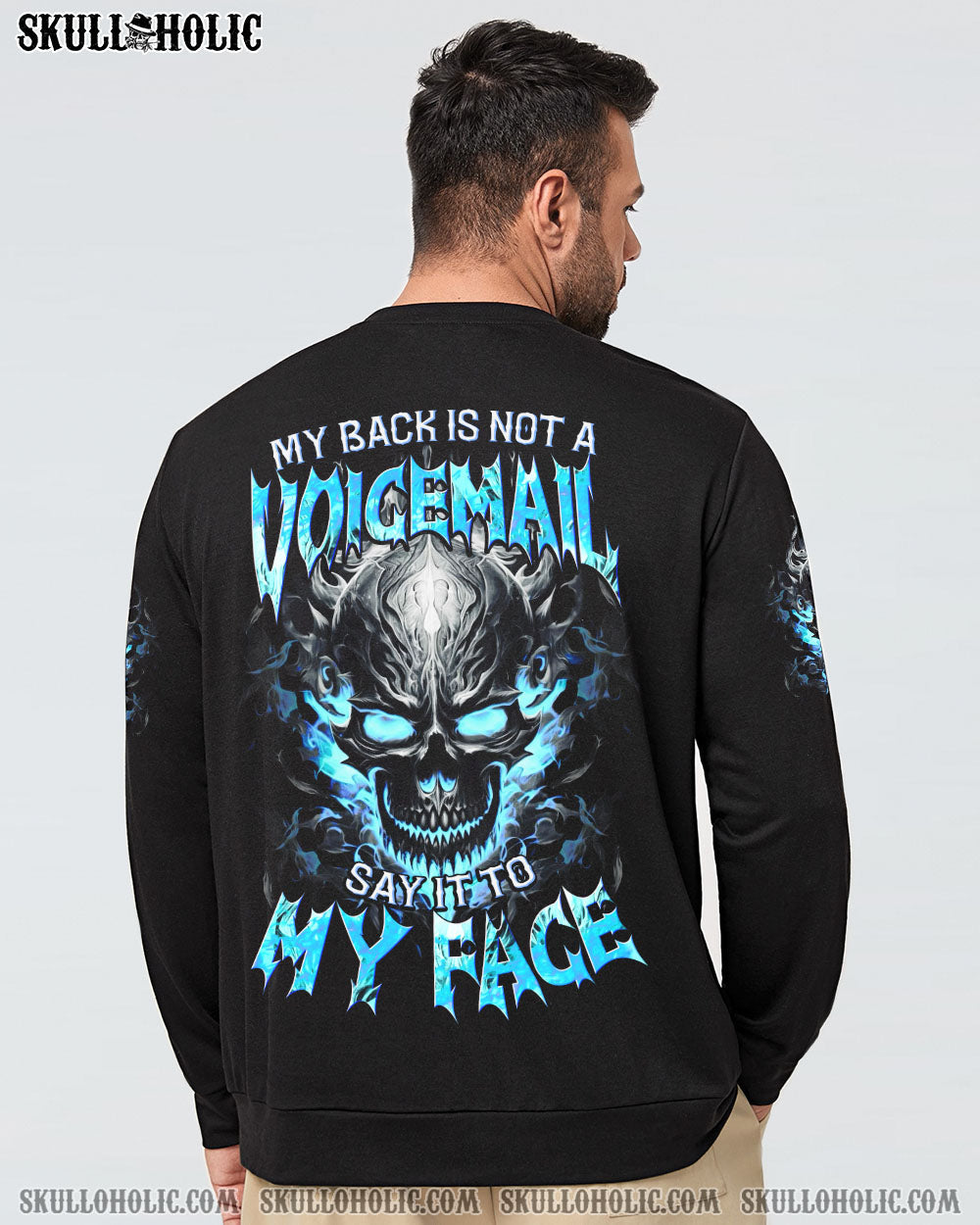 BLISSCORNERS MY BACK IS NOT A VOICEMAIL ALL OVER PRINT
