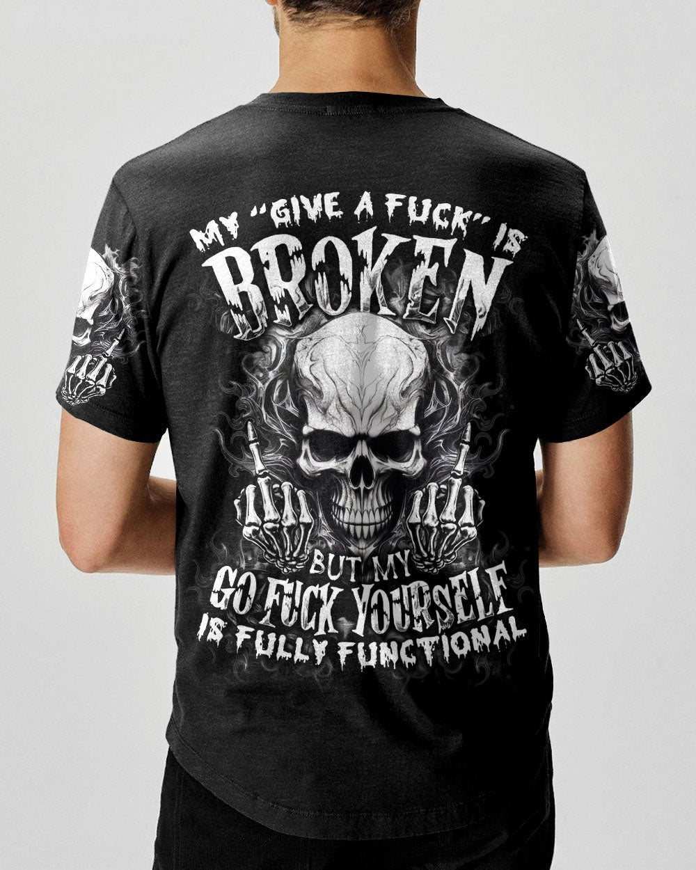 BLISSCORNERS MY GIVE A F IS BROKEN ALL OVER PRINT