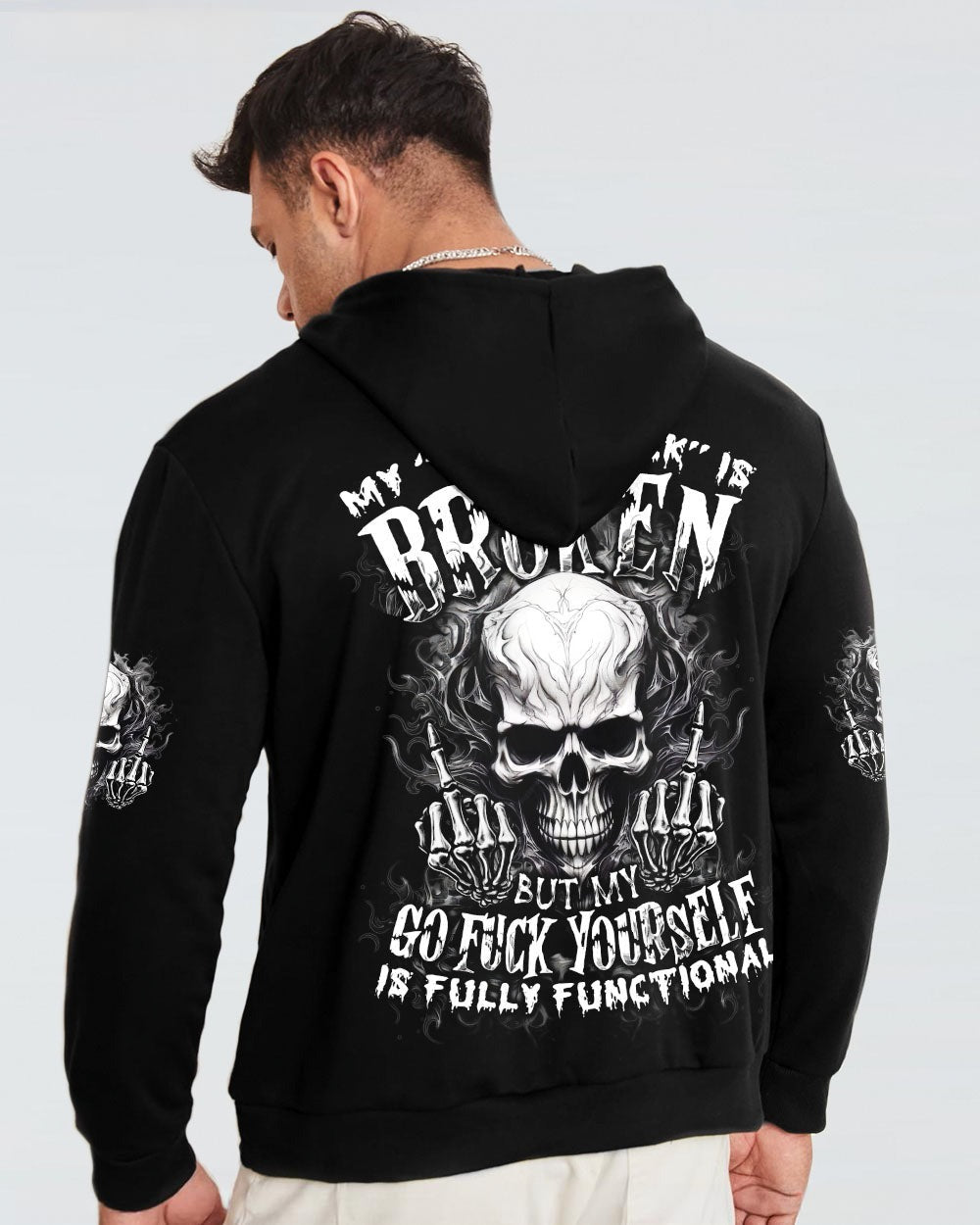 BLISSCORNERS MY GIVE A F IS BROKEN ALL OVER PRINT