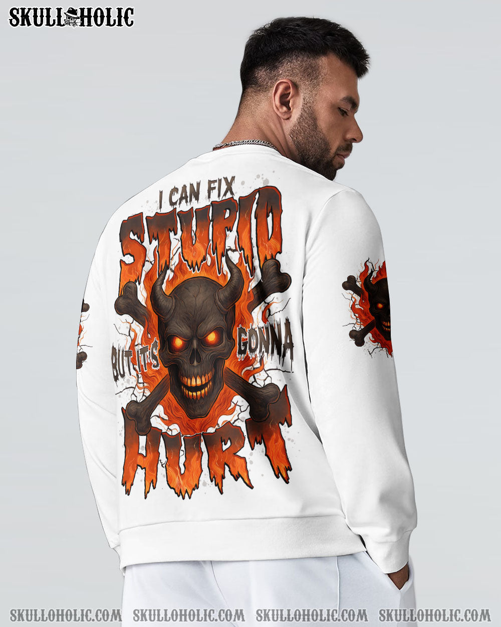 BLISSCORNERS I CAN FIX STUPID BUT IT'S GONNA HURT ALL OVER PRINT