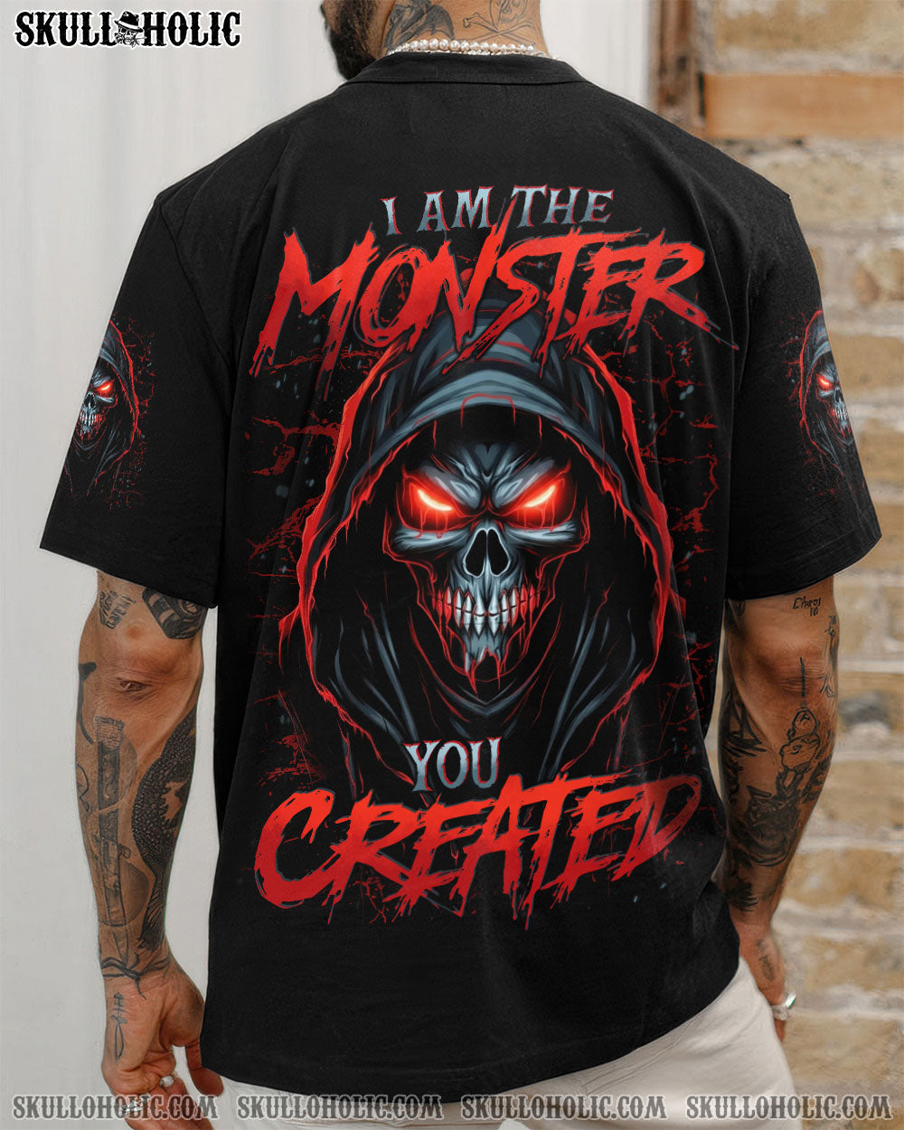 BLISSCORNERS I AM THE MONSTER YOU CREATED ALL OVER PRINT