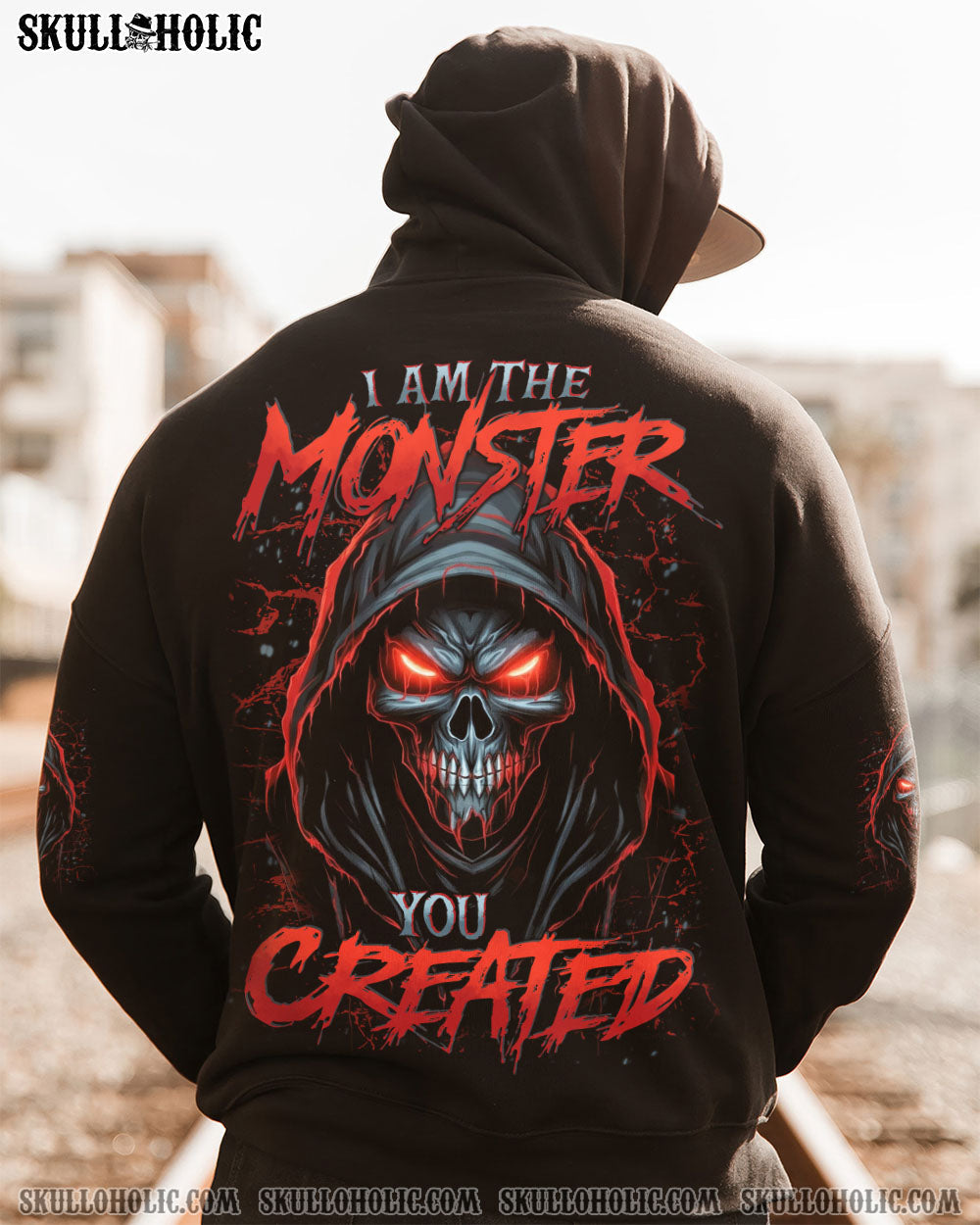 BLISSCORNERS I AM THE MONSTER YOU CREATED ALL OVER PRINT